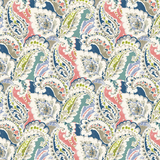 Palomar Paisley - Coral - RM Coco - Fabric by the Yard