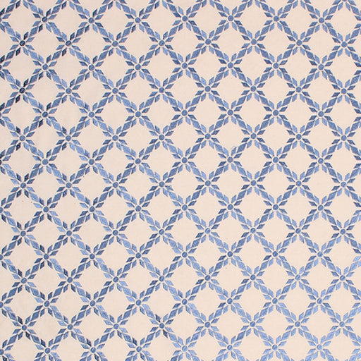 Mosaic Trellis - Cadet - RM Coco - Fabric by the Yard
