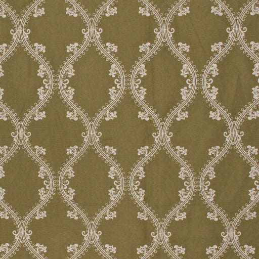 Oakville Trellis - Olive - RM Coco - Fabric by the Yard