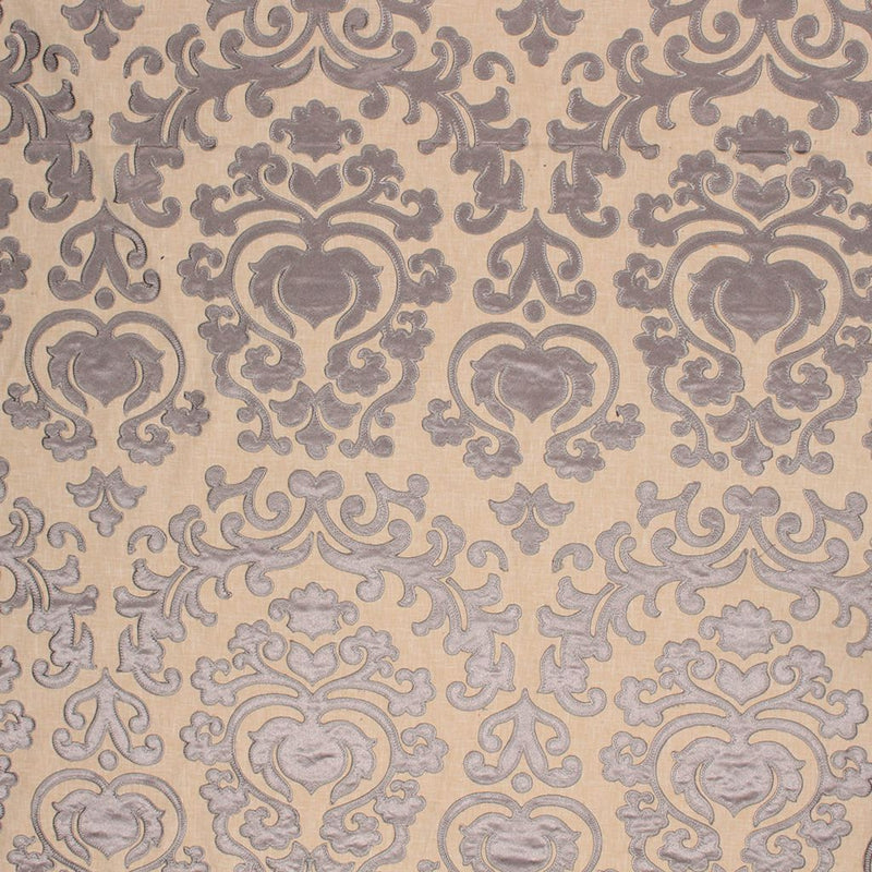 TrocadÃ©ro Damask - Glacier - RM Coco - Fabric by the Yard
