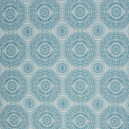Batik Medallion IO- Tommy BahamaÂ® SunbrellaÂ® - Aquamarine - RM Coco - Fabric by the Yard
