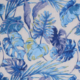 Villa Fronds - Tommy BahamaÂ® SunbrellaÂ® - Grotto Blue - RM Coco - Fabric by the Yard