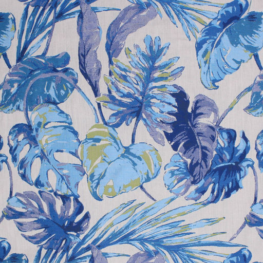 Villa Fronds - Tommy BahamaÂ® SunbrellaÂ® - Grotto Blue - RM Coco - Fabric by the Yard