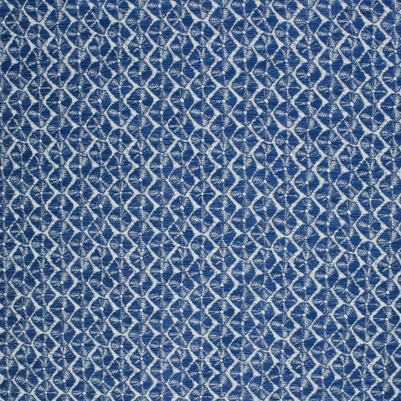 Shibori Diamond - Tommy BahamaÂ® SunbrellaÂ® - Cobalt - RM Coco - Fabric by the Yard