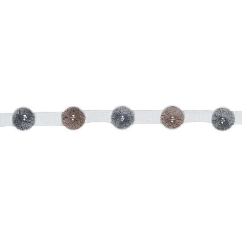 BD105 BORDER 1" - STERLING - RM Coco - Trim by the Yard