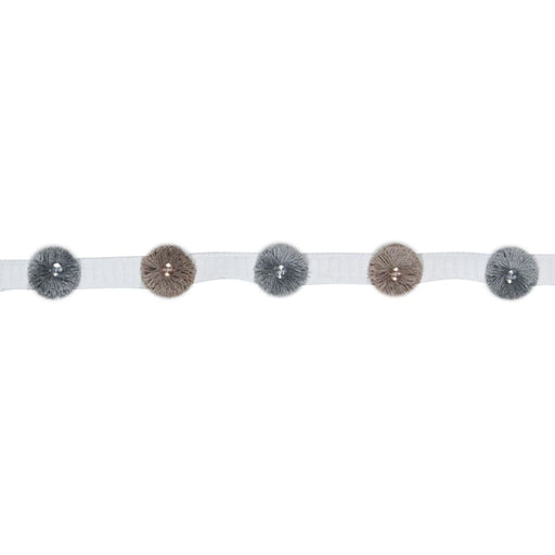 BD105 BORDER 1" - STERLING - RM Coco - Trim by the Yard
