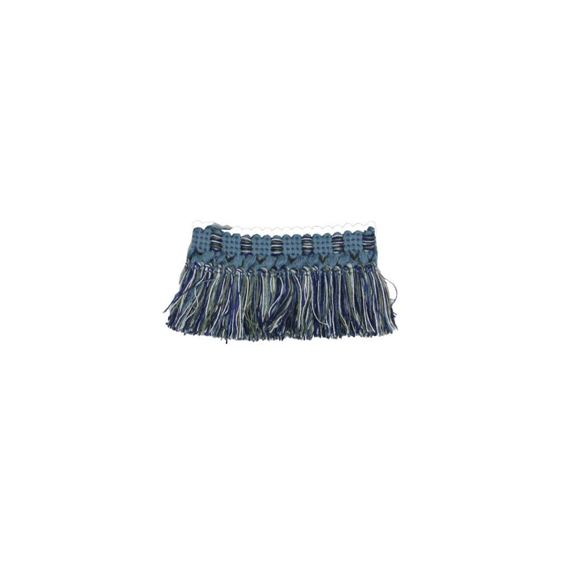 BF101 BRUSH FRINGE 1 7/8" - AQUAMARINE - RM Coco - Trim by the Yard