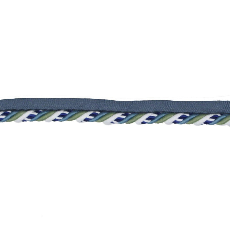 LC101 LIPCORD .5" - AQUAMARINE - RM Coco - Trim by the Yard