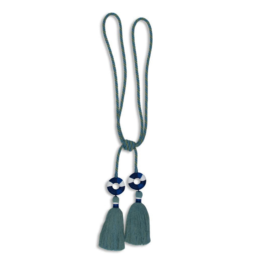 TB100 TIEBACK 9.25" - AQUAMARINE - RM Coco - Trim by the Yard