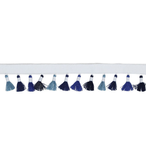 TF100 TASSEL FRINGE 1.875" - GROTTO BLUE - RM Coco - Trim by the Yard