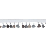 TF100 TASSEL FRINGE 1.875" - STERLING - RM Coco - Trim by the Yard