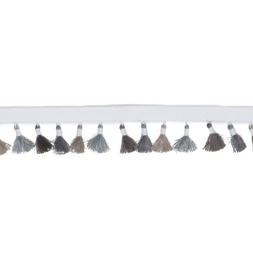 TF100 TASSEL FRINGE 1.875" - STERLING - RM Coco - Trim by the Yard
