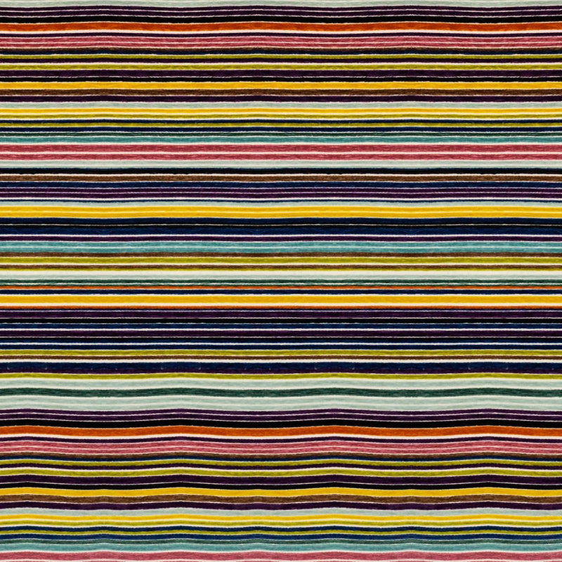 Technicolor Stripe - Sangria - RM Coco - Fabric by the Yard