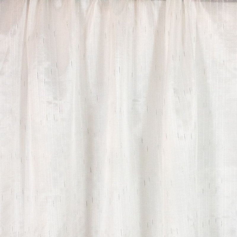 Zee - Silver Light - Woven Railroaded, Shown Turned - RM Coco - Fabric by the Yard