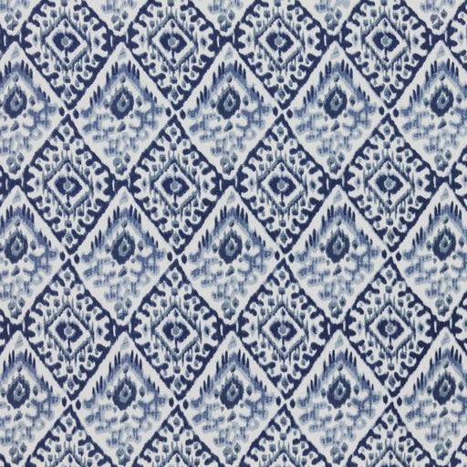 Akbar - China Blue - RM Coco - Fabric by the Yard