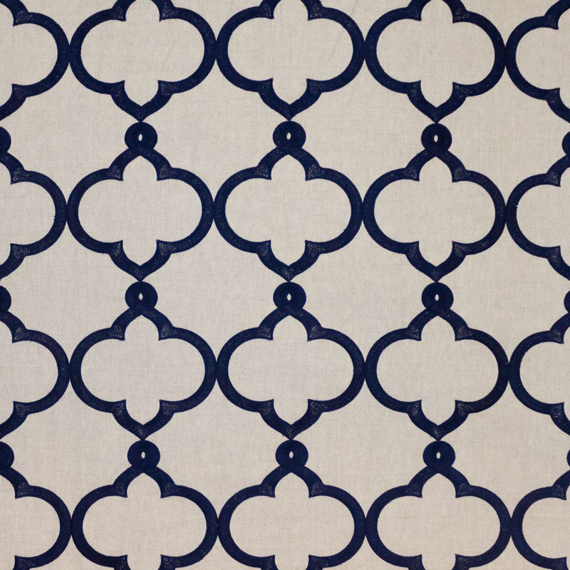 Kafu Trellis - Indigo - RM Coco - Fabric by the Yard