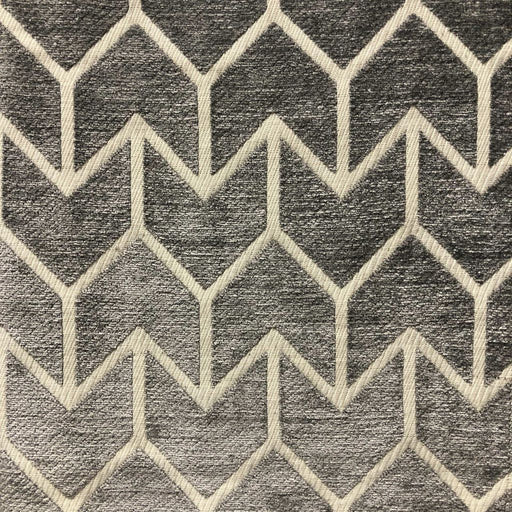 Chevronne - Pewter - RM Coco - Fabric by the Yard