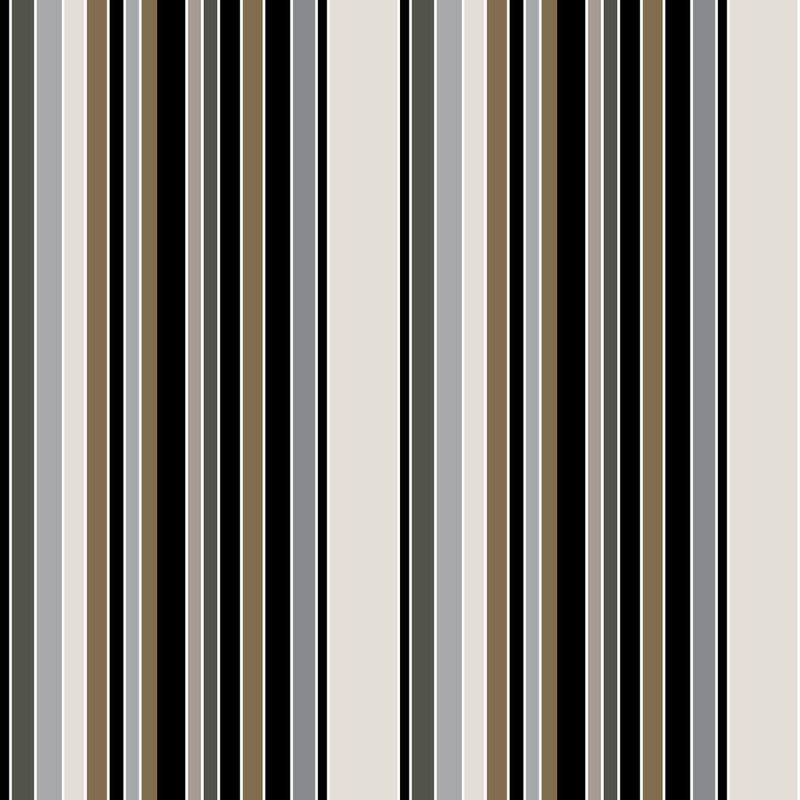 Piccadilly Stripe - Driftwood - RM Coco - Fabric by the Yard