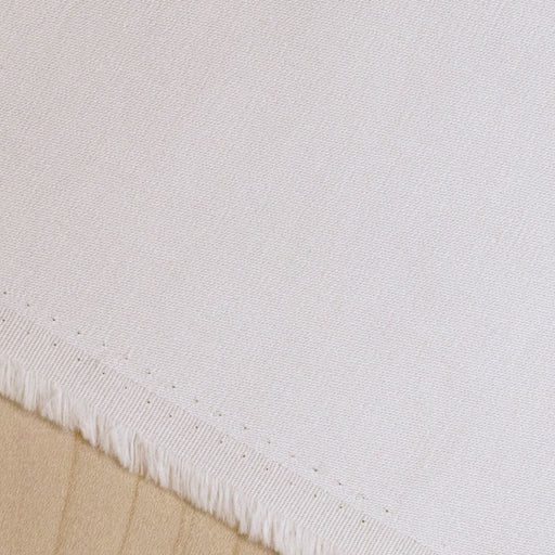 Organic Cotton Sateen - White - RM Coco - Fabric by the Yard