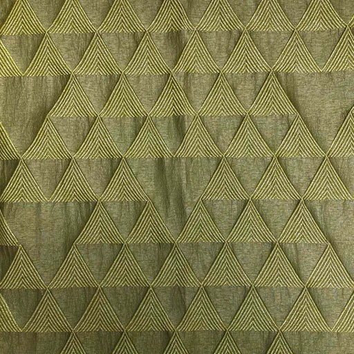 Pyramids - Silver Sage - RM Coco - Fabric by the Yard