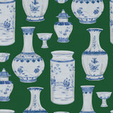 Ming Dynasty - Emerald - RM Coco - Fabric by the Yard