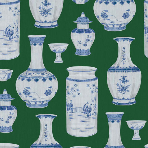 Ming Dynasty - Emerald - RM Coco - Fabric by the Yard