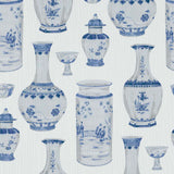 Ming Dynasty - Porcelain - RM Coco - Fabric by the Yard