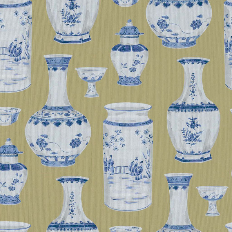 Ming Dynasty - Putty - RM Coco - Fabric by the Yard