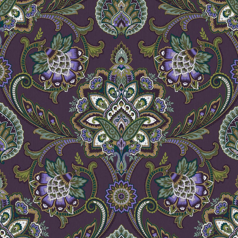 Blickling Garden Damask - Concord - RM Coco - Fabric by the Yard