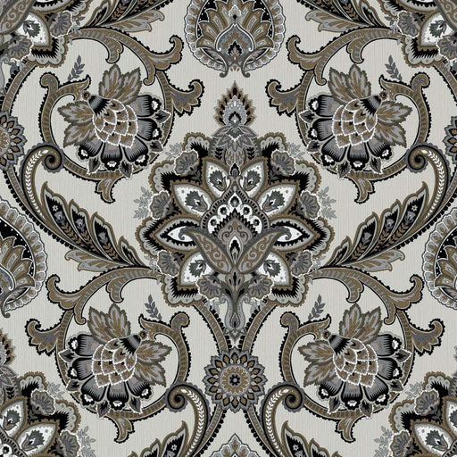 Blickling Garden Damask - Driftwood - RM Coco - Fabric by the Yard