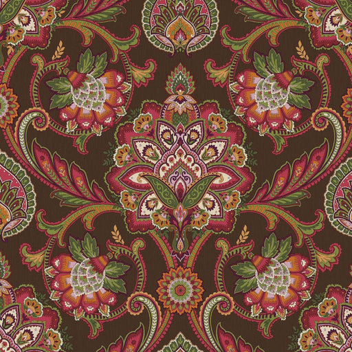 Blickling Garden Damask - Rum Raisin - RM Coco - Fabric by the Yard