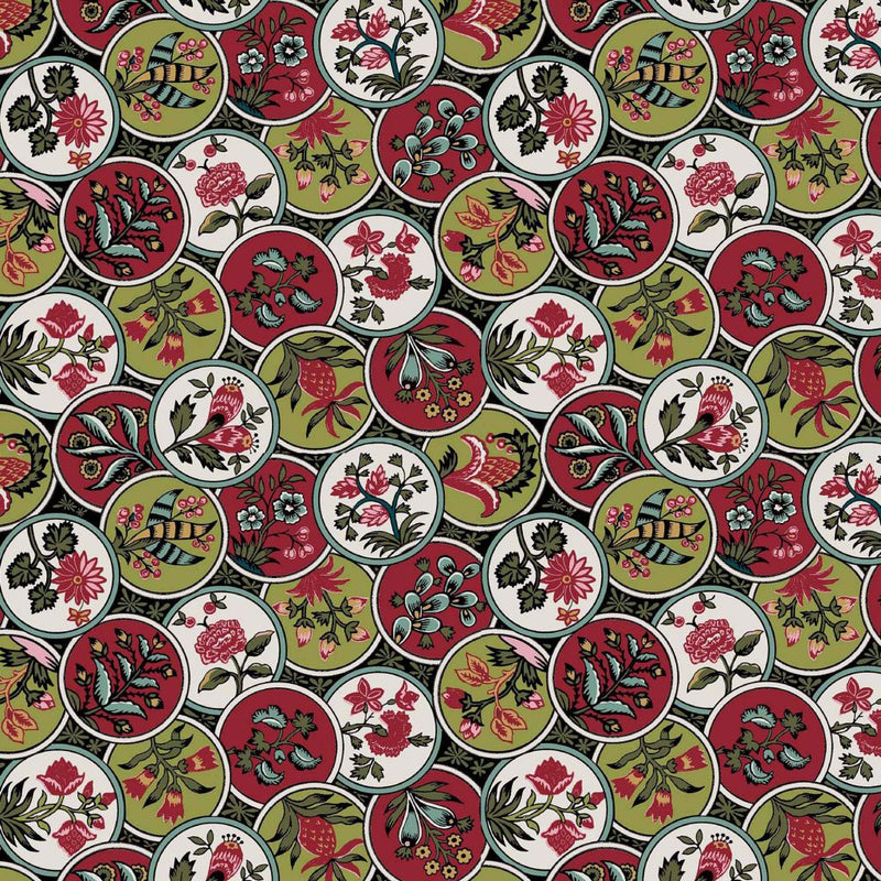 CloisonnÃ© - Multi - RM Coco - Fabric by the Yard