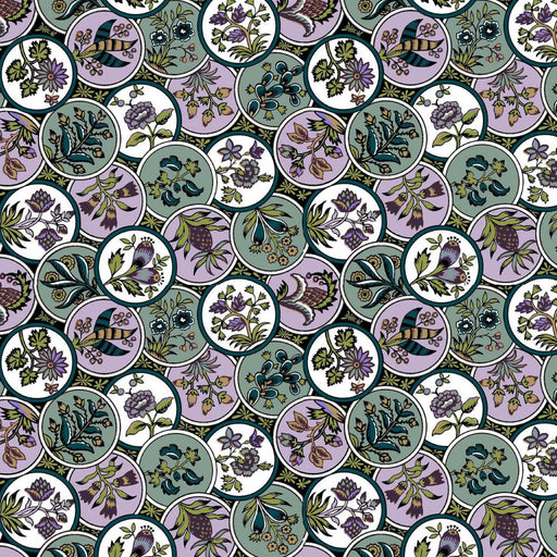 CloisonnÃ© - Sugar Plum - RM Coco - Fabric by the Yard