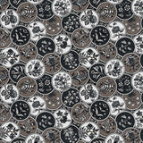 CloisonnÃ© - Charcoal - RM Coco - Fabric by the Yard