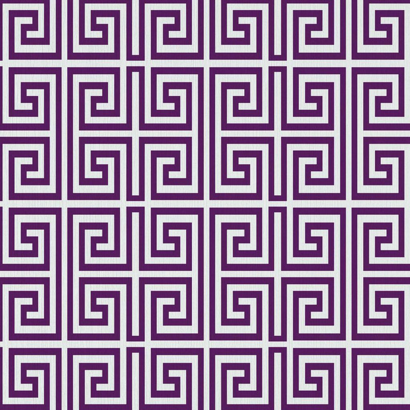 Emperor's Fret - Amethyst - RM Coco - Fabric by the Yard