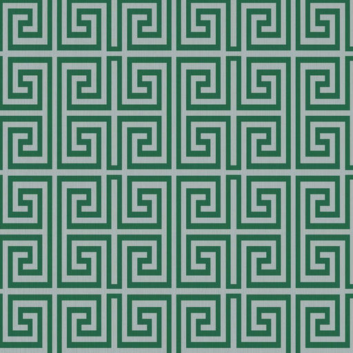 Emperor's Fret - Celadon - RM Coco - Fabric by the Yard