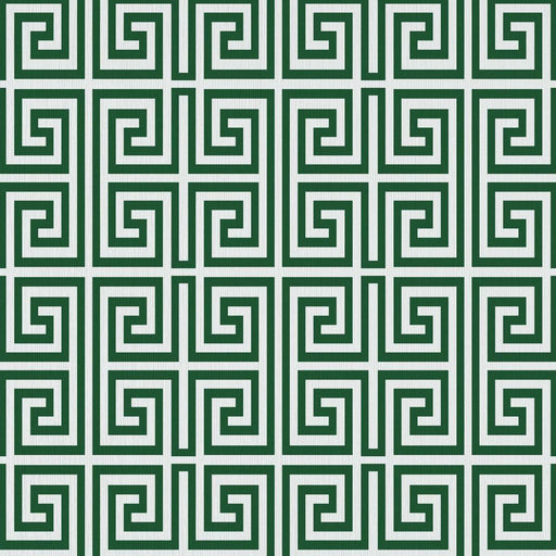 Emperor's Fret - Emerald - RM Coco - Fabric by the Yard