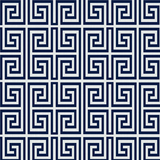 Emperor's Fret - Indigo - RM Coco - Fabric by the Yard