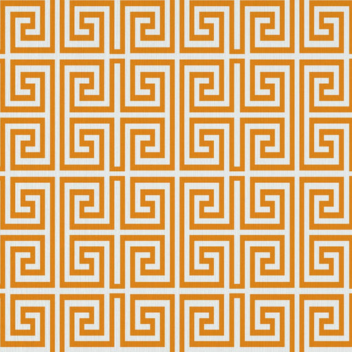 Emperor's Fret - Mandarin - RM Coco - Fabric by the Yard
