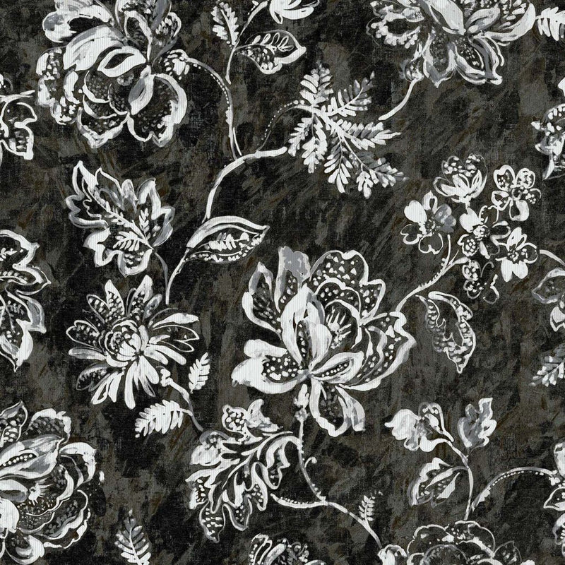 GeneviÃ¨ve - Graphite - RM Coco - Fabric by the Yard