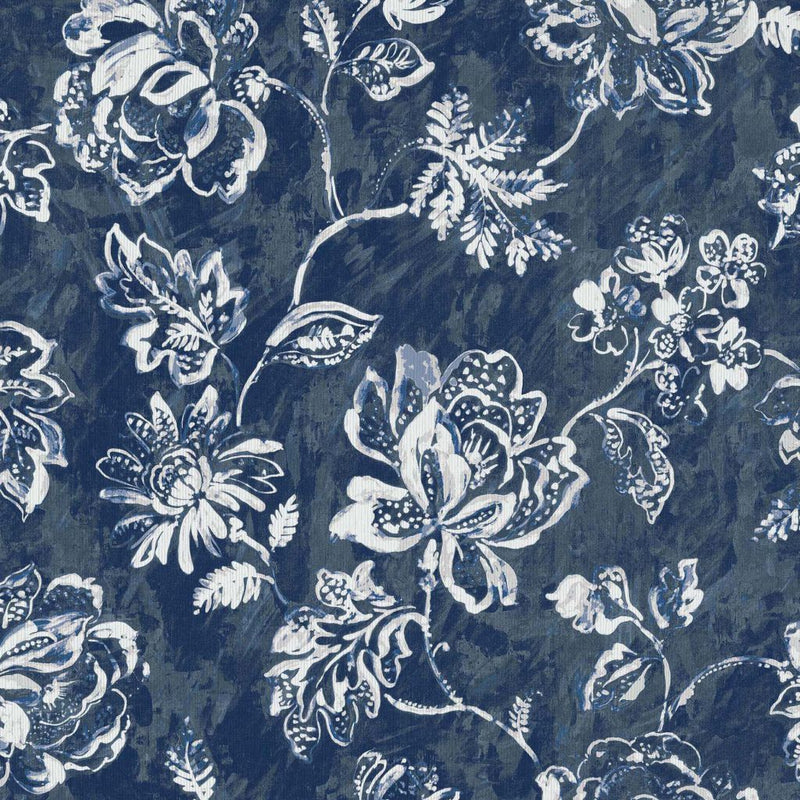 GeneviÃ¨ve - Cornflower - RM Coco - Fabric by the Yard
