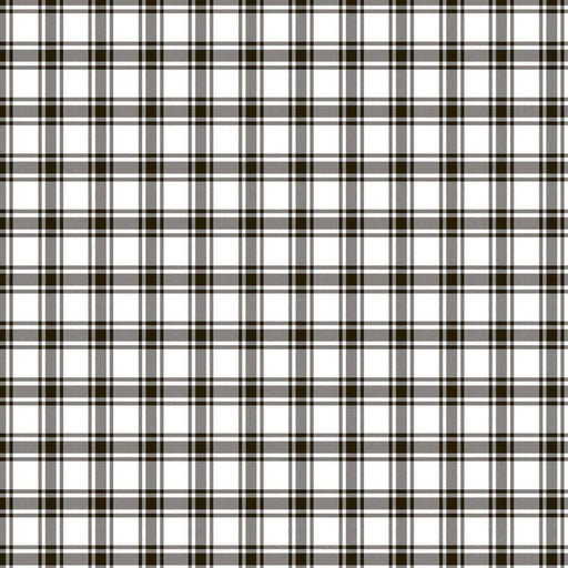 GeneviÃ¨ve Check - Charcoal - RM Coco - Fabric by the Yard