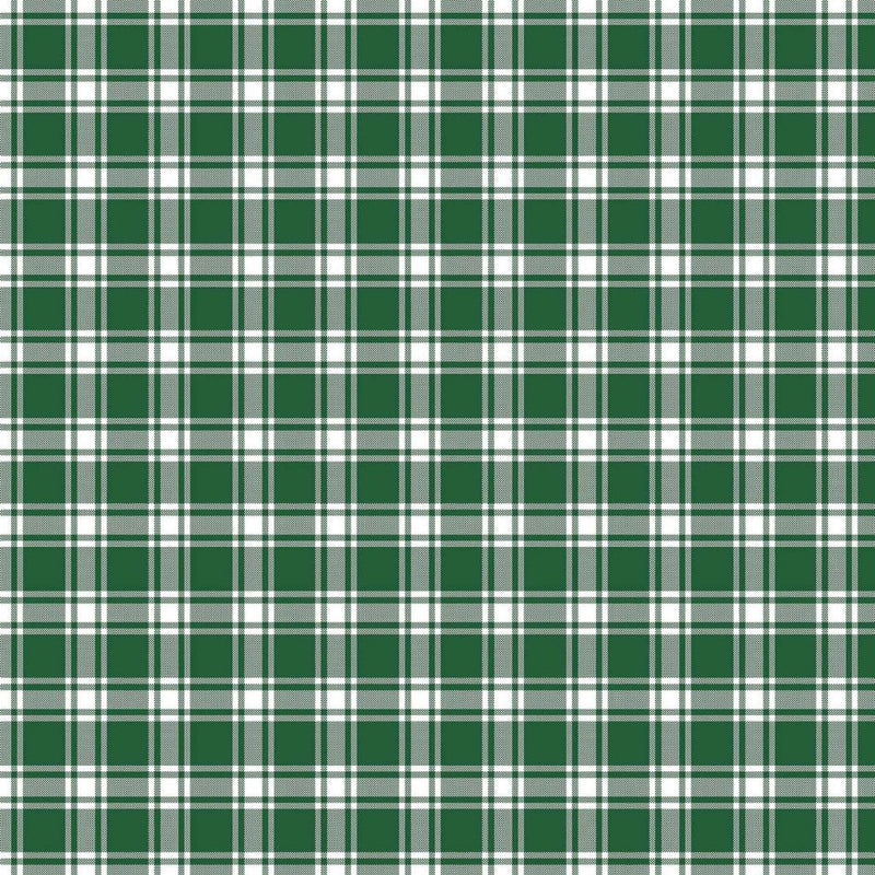 GeneviÃ¨ve Check - Emerald - RM Coco - Fabric by the Yard