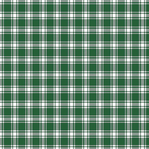 GeneviÃ¨ve Check - Emerald - RM Coco - Fabric by the Yard