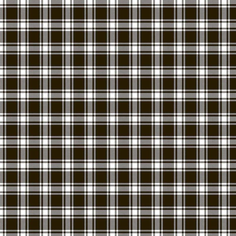 GeneviÃ¨ve Check - Graphite - RM Coco - Fabric by the Yard