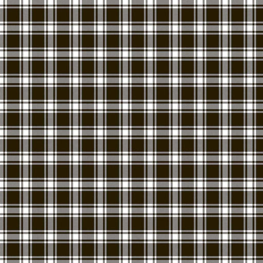 GeneviÃ¨ve Check - Graphite - RM Coco - Fabric by the Yard