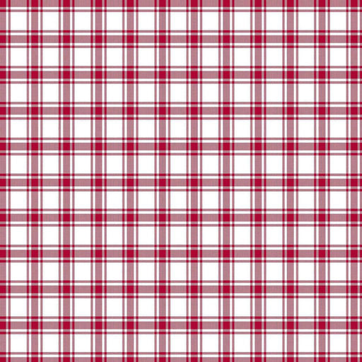 GeneviÃ¨ve Check - Maraschino - RM Coco - Fabric by the Yard