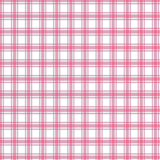 GeneviÃ¨ve Check - Peony - RM Coco - Fabric by the Yard