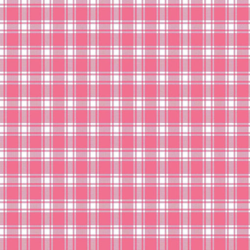 GeneviÃ¨ve Check - Rose Quartz - RM Coco - Fabric by the Yard