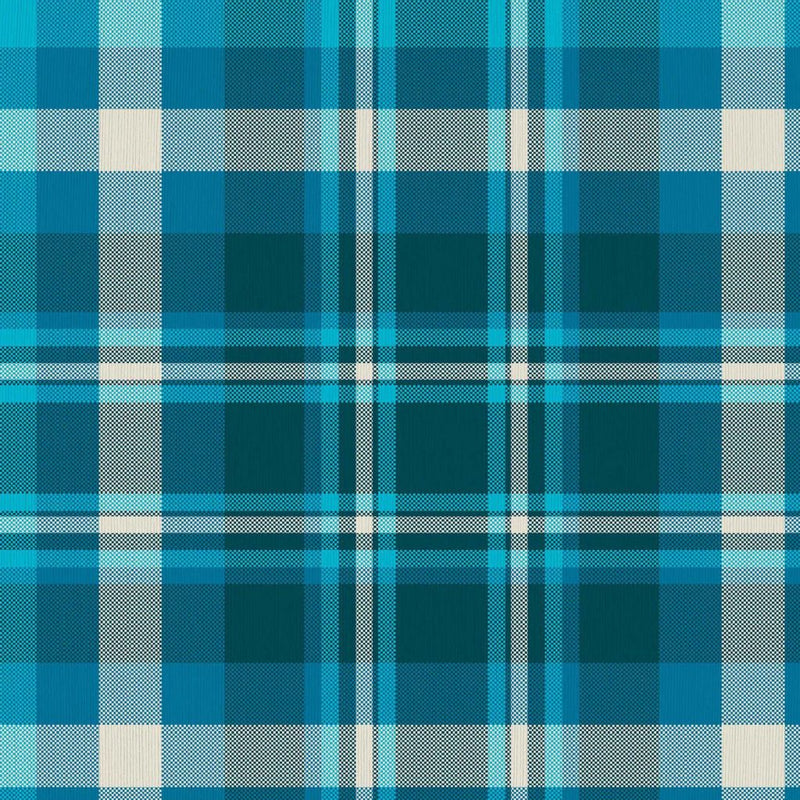Ipswich Plaid - Aegean - RM Coco - Fabric by the Yard